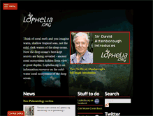Tablet Screenshot of lophelia.org